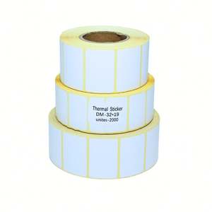 Etiquetas Adhesivas Holográficas Térmicas Amarillas Personalizadas al por Mayor de 100*150 mm, Etiquetas de Papel para Supermercados, Etiquetas Retráctiles con Código de Barras - Product Image 6