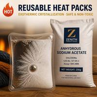 Acétate de sodium anhydre CH3COONa 99% Poudre blanche Qualité industrielle