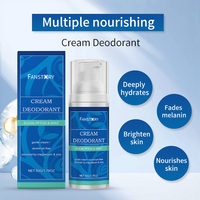 Déodorant Crème Eucalyptus & Menthe Marque Blanche OEM, Contrôle de la Transpiration Axillaire, Soin Corporel Fraîcheur Nourrissante, Certifié MSDS, 50g