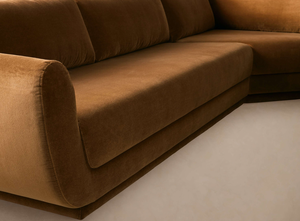 Divano Componibile Sageliving di Lusso <span class=keywords><strong>Moderno</strong></span> in Tessuto, Reversibile a Forma di L, Set <span class=keywords><strong>Contemporaneo</strong></span> per <span class=keywords><strong>Soggiorno</strong></span> - Product Image 4