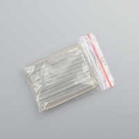 Funda Protectora Transparente de Polietileno Termocontraíble para Fibra Óptica, Protección de Empalme por Fusión, 3.0 mm de Diámetro, 60 mm de Longitud