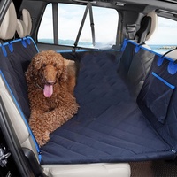Juicepet Grand Moyen Petit Chiens Housse de Siège Arrière Étanche Anti-Saleté Dispositif d'Équitation Lit d'Extension Grand Housse de Siège de Voiture pour Animaux de Compagnie