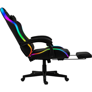 Chaise de bureau ergonomique en mousse de haute qualité, entièrement réglable, avec éclairage RGB, chaise de <span class=keywords><strong>gamer</strong></span>, meilleure chaise de jeu LED avec éclairage RGB - Product Image 4