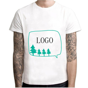 <span class=keywords><strong>Prezzo</strong></span> <span class=keywords><strong>a</strong></span> buon mercato 160gsm 100% Cotone LOGO Personalizzato Stampa Plain White T shirt per Gli Uomini - Product Image 3