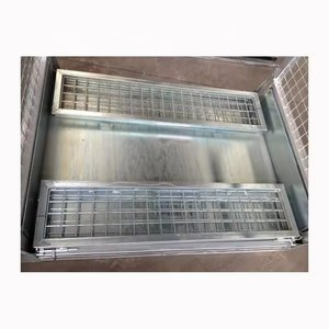 맞춤형 적층 가능 금속 와이어 메쉬 케이지 분리형 디자인 버클 잠금 10-2000kg 용량 동결 방지 보관함 - Product Image 3