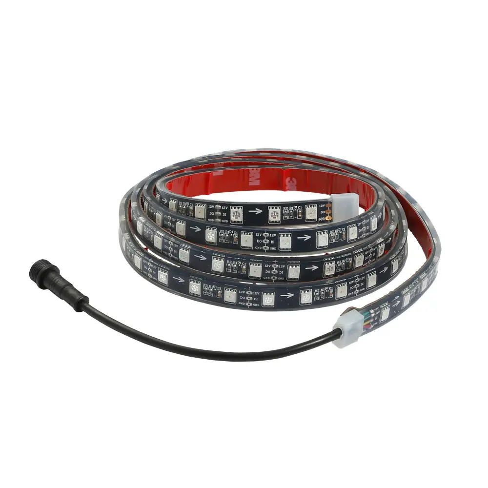 Flexibler 5FT einreihiger 5Pin 12V IP68 RGB Chase LED-Streifen für Rad-und Unterglühlicht-Kit