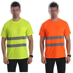 Professional Manufacturer Wholesale High Visibility Reflective Safety Work Wear Polo Shirt