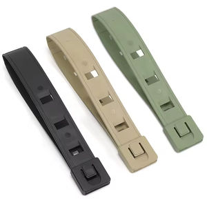 Clips Tácticos MOLLE de Liberación Rápida, Correa de Nailon Ligera y Duradera de 3/5 Pulgadas, Accesorios para Chalecos y Mochilas de Caza y Actividades al Aire Libre - Product Image 5