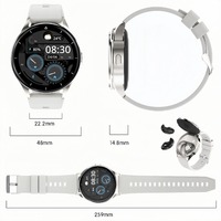 Montre connectée 2-en-1 XS10Pro 2027 avec écouteurs Bluetooth TWS, moniteur de fréquence cardiaque et de pression artérielle, nouvelle montre de sport et de fitness