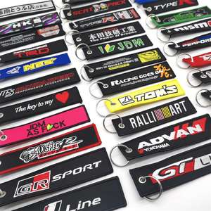 Llavero Colgante <span class=keywords><strong>de</strong></span> Cinta <span class=keywords><strong>de</strong></span> Tela Bordada Estilo JDM para Auto, Cultura <span class=keywords><strong>de</strong></span> Modificación <span class=keywords><strong>de</strong></span> Alto Rendimiento, Material <span class=keywords><strong>de</strong></span> Metal, En Stock - Product Image 2