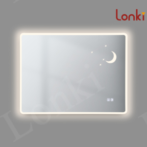Miroir de salle de bain LED en gros avec interrupteur tactile pour salle de bain - Product Image 6