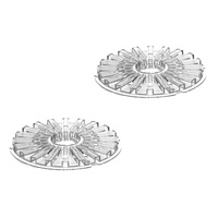 Plaques de dilution de couleur de coutre en plastique personnalisables parfaitement assorties au support OEM de coagulomètre de coutre Beckman