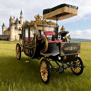 Charrette électrique de mariage de haute qualité à prix abordable pour la vente - Chariots de charrette électrique pour parcs d'attractions - Product Image 1