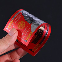 Billets de banque américains en feuille d'or rouge, parfaits pour les fêtes et les rassemblements, et idéaux pour les collections commémoratives