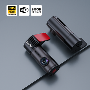 HD 차량용 <span class=keywords><strong>DVR</strong></span> TF 256GB 4K 듀얼 렌즈 대시 캠 WIFI 나이트 비전 차량 대시보드 카메라 최첨단 차량용 블랙박스 - Product Image 3