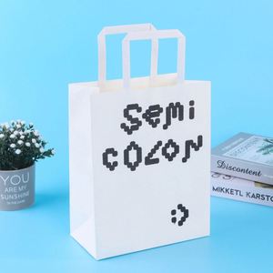 Custom Eco Friendly <b>Biodegradable</b> Brown Fast Food to Go Delivery Paperbag Restaurant Takeout <b>Packaging</b> Take Away Kraft Paper Bag - Product Image 4