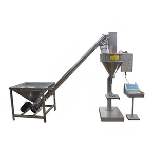Precio de fábrica Tubo Tornillo Medición Sellador de llenado de polvo Máquina de llenado de polvo semiautomática Línea de producción - Product Image 2