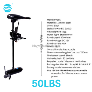 Hailebao Kayak Gonfiabile in PVC da 50 libbre con Elica, Piccola Canoa Durevole ed Ecologica da 480W per Laghi e Fiumi - Product Image 2