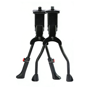 Soporte Central de <span class=keywords><strong>Bicicleta</strong></span> de Montaña y Carretera de Doble Pata Ajustable y Estable de Aleación de Aluminio de Alta Resistencia - Product Image 1
