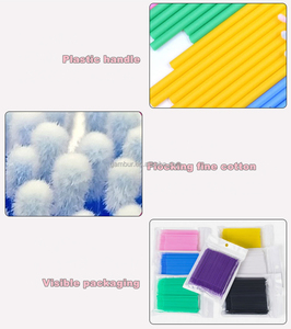 Hot Bán Cá Nhân Lash Loại Bỏ Công Cụ Tùy Chỉnh Nhãn Hiệu Riêng Đầu Nhỏ Mỹ Phẩm Công Cụ Làm Sạch Lông Mi Bông Tăm Bông Bán Buôn - Product Image 6