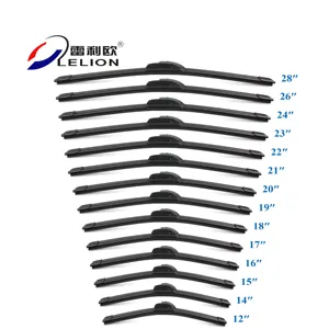 LELION Front-Scheinwerfer-Autowischer universell für alle Größen 12-28 Zoll universelle Windschutzscheibenwischerschleiferklinge