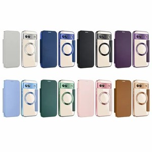 Étui <span class=keywords><strong>de</strong></span> <span class=keywords><strong>protection</strong></span> en cuir à rabat pour objectif d'appareil photo avec fente magnétique pour cartes pour Google <span class=keywords><strong>Pixel</strong></span> 10 Pro XL 9 Pro 8 - Product Image 6