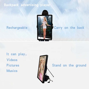 Écran LCD Full HD 21,5 pouces, afficheur numérique Android, lecteur publicitaire pour sac à dos, 1 an pour une utilisation en intérieur, agents immobiliers - Product Image 4