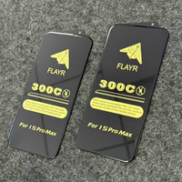 Protecteur d'écran Ultra Slim Edge 300C pour iPhone 17 HD Film de verre trempé transparent sans bulles pour iPhone 17 Pro Max