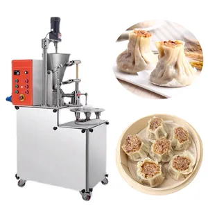 Automatische Japanse Varkensvlees Dumplings Machine Chinese Shaomai Forming Machine