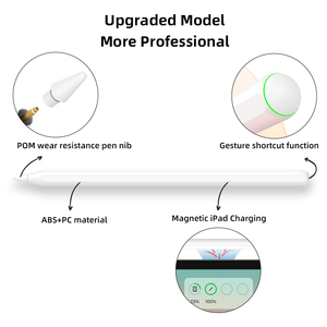 Échantillon de stylet sans texture originale haute Performance pour crayon <span class=keywords><strong>Ipad</strong></span> 2nd stylo tactile de charge sans fil pour <span class=keywords><strong>Ipad</strong></span> - Product Image 2