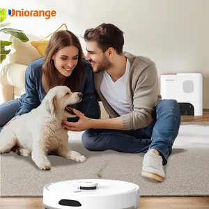 Robot House Cleaning And Pet Care Grooming Robot Automatic Floor Sweeping Mop Robot Vacuum Cleaner With Self-Emptying Dustbin