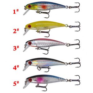 Señuelo de Pesca Minnow de 6.5cm/4.3g, Señuelo Artificial de Plástico Duro, para Pesca en Agua Dulce, Bagre, Marlín, Bacalao, Pesca en Barco, ABS - Product Image 2