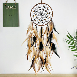<span class=keywords><strong>Attrape</strong></span>-rêves bohème en gros, pendentif artisanal fait à la main pour la décoration de la maison, des fêtes et de Noël - Product Image 4