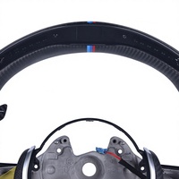 Volant LED en fibre de carbone mat pour Bmw F30 F32 F33 F34 F35 F36 F22 F21 F10