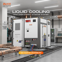 Contenedor de Almacenamiento de Baterías con Refrigeración Líquida MATE, Sistema BESS LiFePO4 de 100kW 215kWh 300kW 699kWh para Solución de Arbitraje en Hoteles