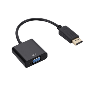 <span class=keywords><strong>Cable</strong></span> de conexión de video DP a <span class=keywords><strong>VGA</strong></span> <span class=keywords><strong>Cable</strong></span> adaptador de DisplayPort grande a <span class=keywords><strong>VGA</strong></span> con chaqueta de PVC y blindaje de lámina para HDTV - Product Image 4