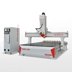 4 axis 1325 4*8ft cnc router atc automatic 3d wood carving cnc cutting router machine with rotary axis
