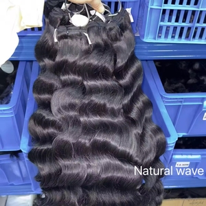 Extensions de cheveux humains bruts en gros, bouclés indiens, boucles caribéennes, cuticules entièrement alignées, sans nœuds, sans perte, 100 % cheveux humains - Product Image 4