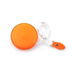 Custom Logo Pocket Mini PU Leather Measuring Tape Bulk Promotional Gifts Inches CM Steel <b>ABS</b> Material Metric MM Measurement - Product Image 2