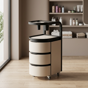 Carrito de Almacenamiento Metálico para Salón de Belleza, Carrito de Peluquería para Herramientas de Estilismo - Product Image 3