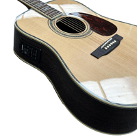 Factory Support OEM Advanced EQ Adjustment LCD Display Electric Acoustic Guitar