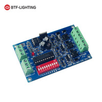 Contrôleur à anode commune à courant constant 3Ch 4Ch DC5-36V RGB RGBW Décodeur Dmx512