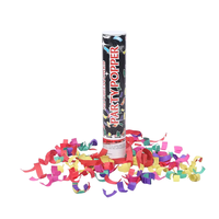 Lance-confettis rectangulaire populaire pour les mariages et les anniversaires, fournitures pour fêtes