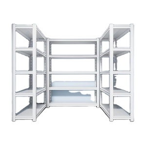 RACK DESIGN Racking Estante y estantes de pernos de metal ajustables Almacenamiento de almacén Estante de metal de servicio mediano Estante de almacenamiento de cocinas - Product Image 2