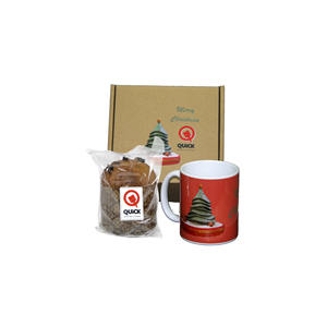 Kit Panettone Natalizio Rapido Liz, Set Regalo Festivo con Tazze e Dolcetti - Product Image 2