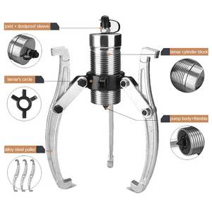 <span class=keywords><strong>Extractor</strong></span> Hidráulico de Rodamientos YL-20T, Herramienta para Extraer Ruedas de Automóviles, de Acero Aleado de 3 Mordazas, Rango de Extracción de 214-215 mm, <span class=keywords><strong>Extractor</strong></span> de Engranajes de 16 kg - Product Image 4