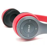 Casque sans fil BT P47 avec micro, suppression du bruit, son stéréo, écouteurs sportifs, casque de jeu compatible PC