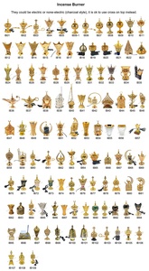 Pembakar dupa mobil logam elektrik Mini, pembakar dupa mobil logam dengan Diffuser aromaterapi terapi - Product Image 6