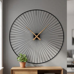 Single Face <b>Wall</b> <b>Clock</b> Scenic <b>Wall</b> <b>Clock</b> Decorative <b>Wall</b> <b>Clock</b> for Living Room Bedroom and Office <b>Decor</b> - Product Image 3