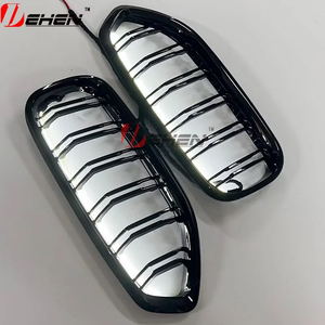 Para <span class=keywords><strong>BMW</strong></span> <span class=keywords><strong>Z4</strong></span> Series G29 LED rejilla negra brillante modificación rejilla de doble línea rejilla de doble barra 2020 2021 2022 <span class=keywords><strong>2023</strong></span> 2024 2025 - Product Image 1